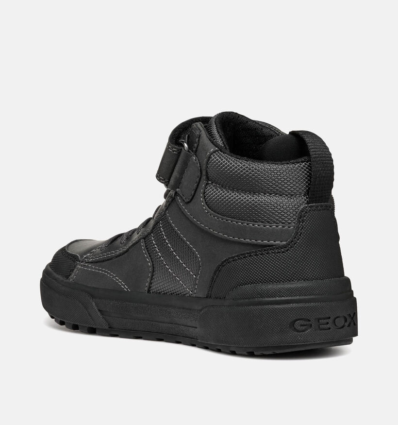 Geox Weemble Chaussures hautes en Noir pour garçons (345951) - pour semelles orthopédiques