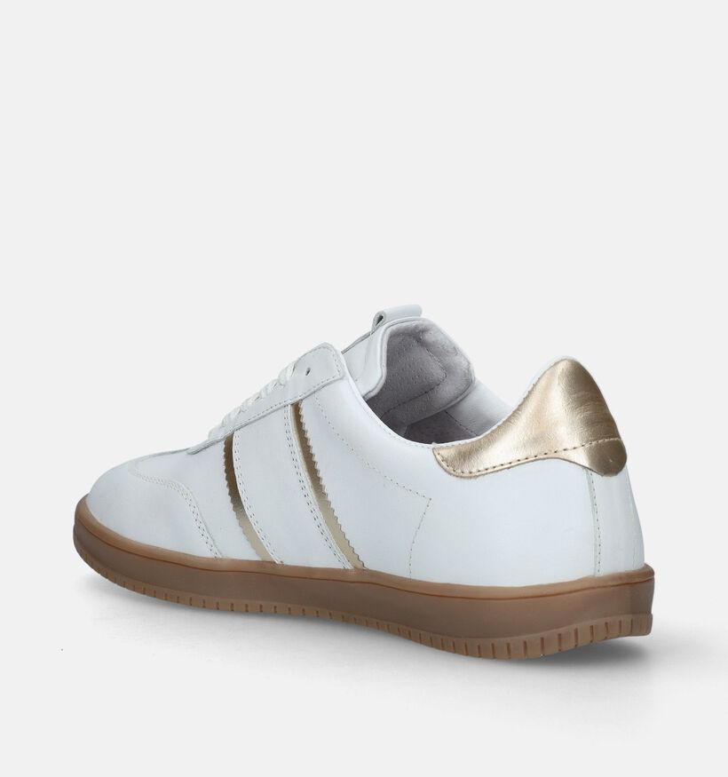 Signatur Witte sneakers voor dames (339525) - geschikt voor steunzolen