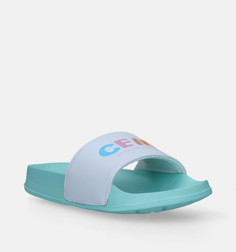 CEMI Claquettes en Turquoise pour filles (343108)