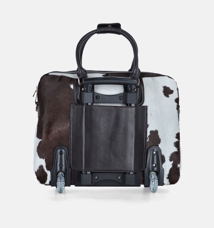 Olivia Lauren Cowhide Zwarte Trolley voor dames (349649)