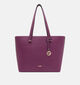 L.Credi Filippa Paarse Shopper met rits voor dames (347530)