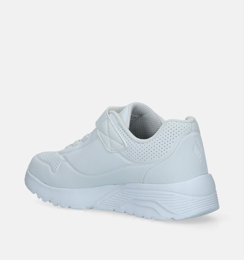 Skechers Uno Lite Vendox Witte Sneakers voor jongens, meisjes (345240)