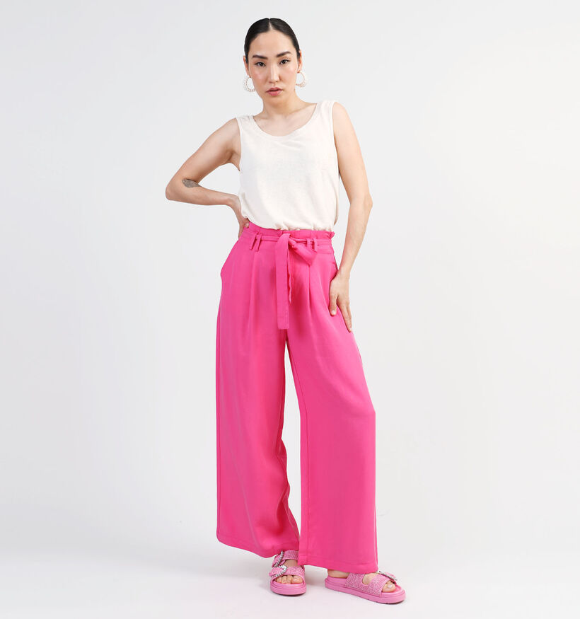 Orfeo Nami Pantalon large en Rose pour femmes (345085)