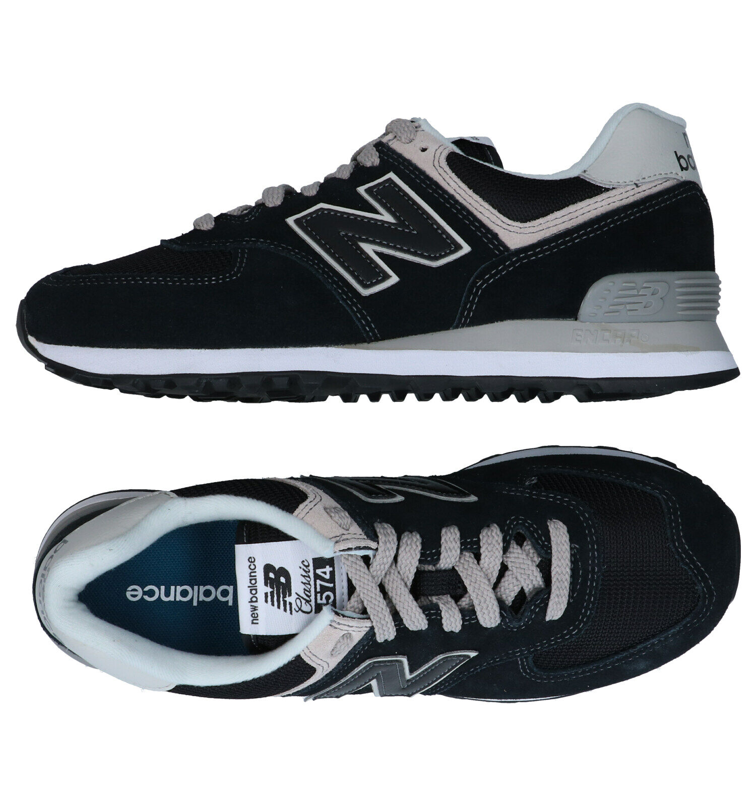 New Balance 574 Baskets en Noir | Hommes Baskets | en ligne sur ...