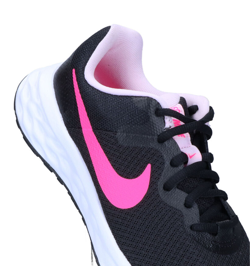 Baskets de running revolution 6 noir fille - Nike