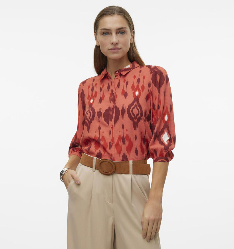 Vero Moda Mille Blouse en Orange pour femmes (344116)