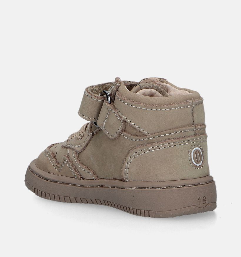 Shoesme Beige Babyschoenen voor meisjes, jongens (348089) - geschikt voor steunzolen