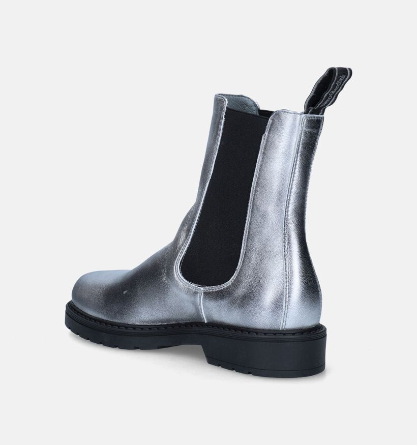 NeroGiardini Bottines Chelsea en Argent pour femmes (347568) - pour semelles orthopédiques