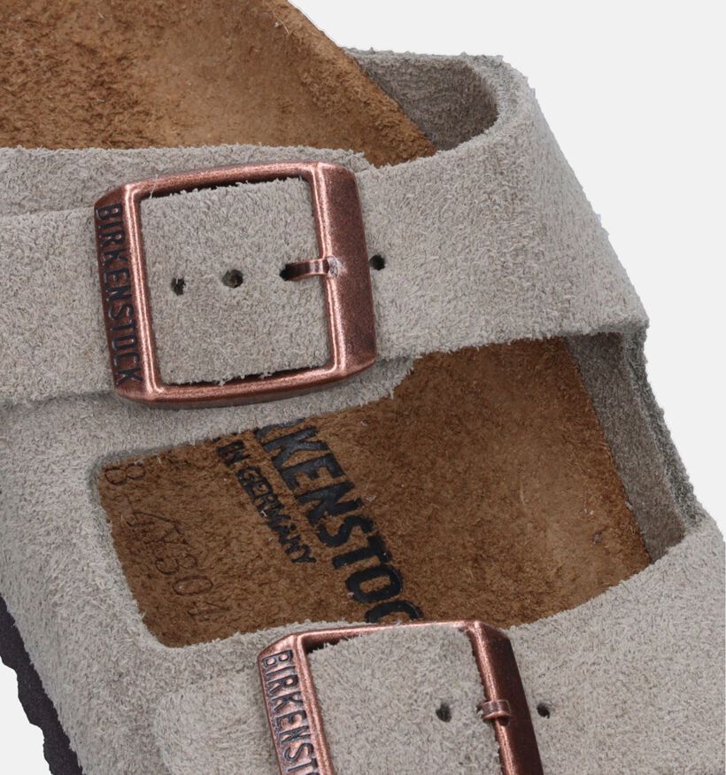 Birkenstock Arizona Beige Slippers voor meisjes, jongens (343895)