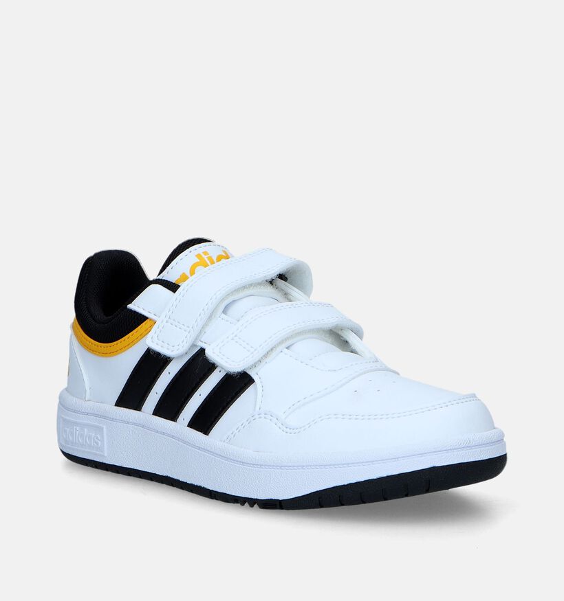 adidas Hoops 3.0 CF C Witte Sneakers voor meisjes, jongens (343254)