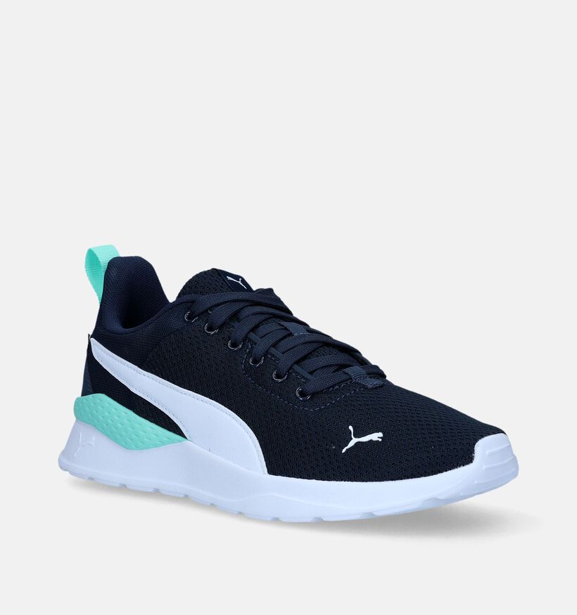 Puma Anzarun Lite Blauwe Sneakers voor jongens, meisjes (342836)