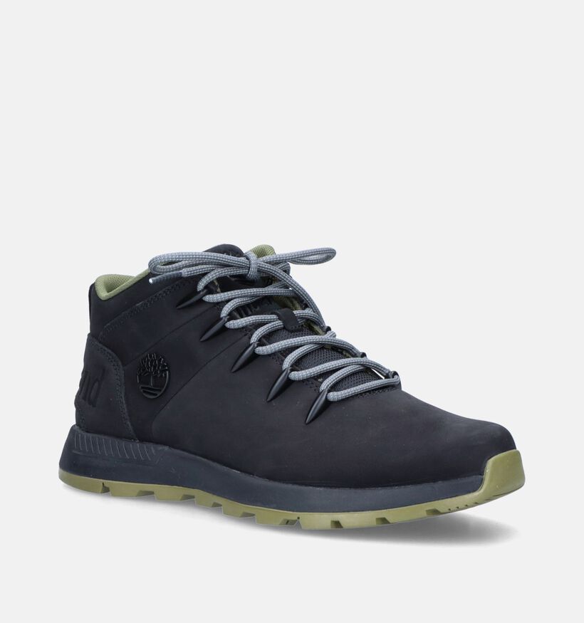 Timberland Sprint Trekker Mid Zwarte Bottines voor heren (344957) - geschikt voor steunzolen