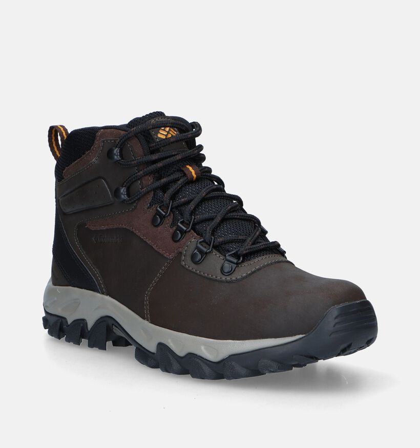 Columbia Newton Ridge Plus II Waterproof Bruine Hoge wandelschoenen voor heren (344804)