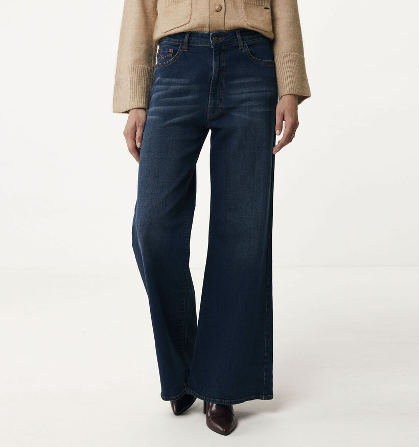 Mexx Blauwe Wide leg jeans voor dames (345729)