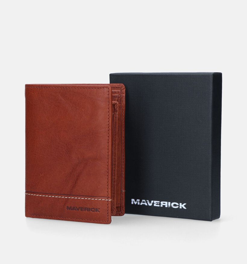 Maverick Cognac Portefeuille voor heren (349908)