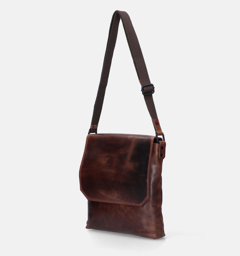 Maverick Sac à bandoulière en Marron pour hommes (349901)