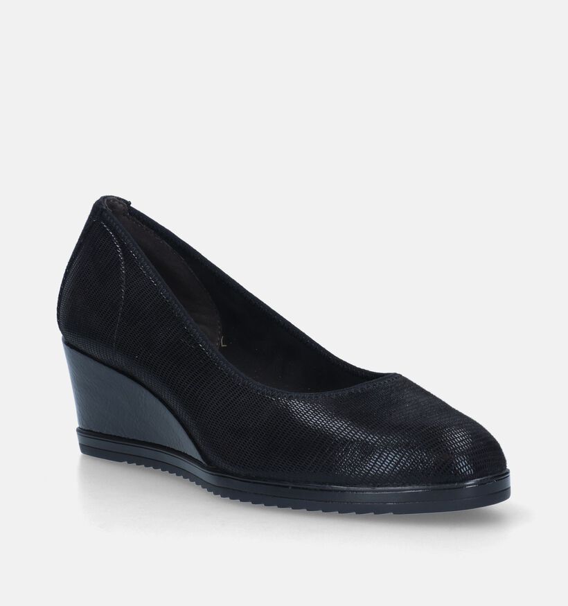 Tamaris Zwarte Pumps met sleehak voor dames (344641)