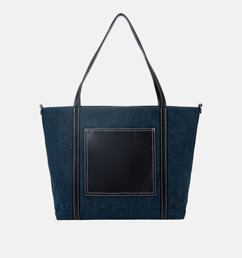 Shopper blauw