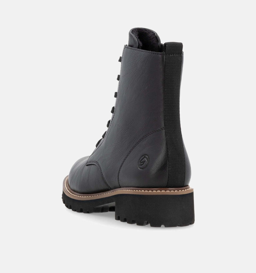 Remonte Zwarte Bottines voor dames (347255) - geschikt voor steunzolen