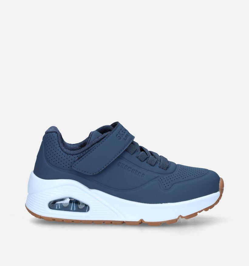 Skechers Uno Stand On Air Blauwe Sneakers voor jongens, meisjes (345236)