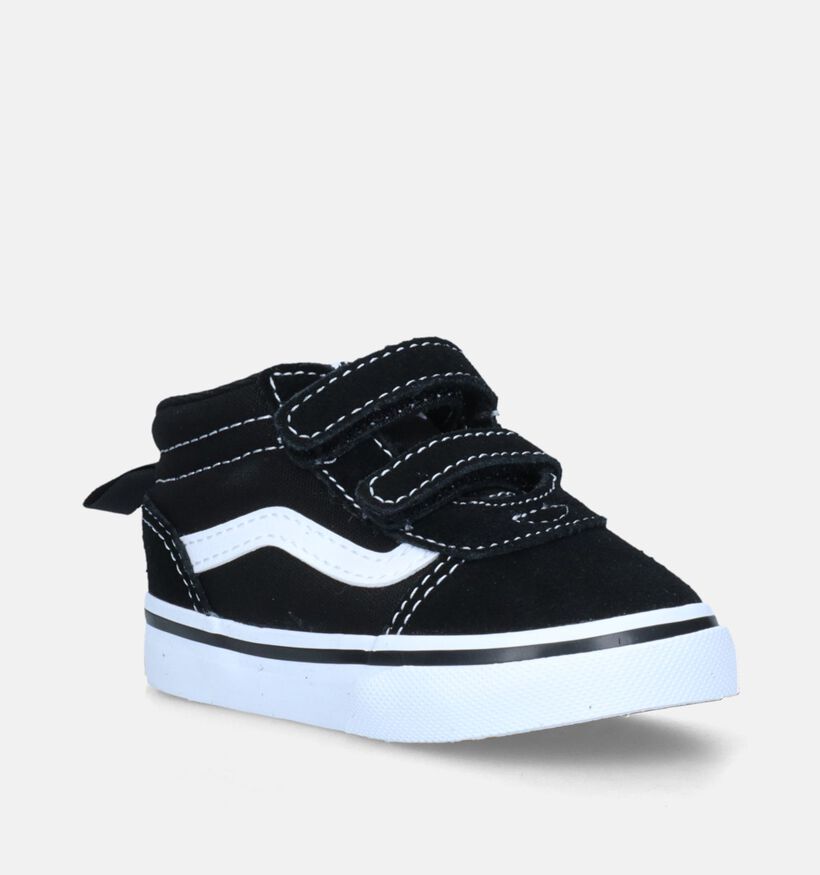 Vans Ward Mid V TD Baskets en Noir pour filles, garçons (344018)