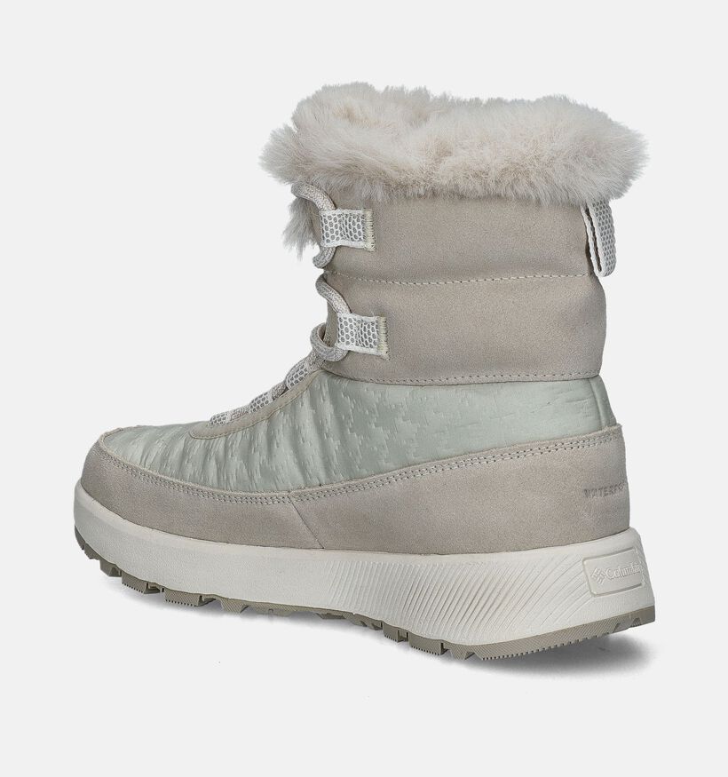 Columbia Slopeside Peak Luxe Beige Snowboots voor dames (344834) - geschikt voor steunzolen