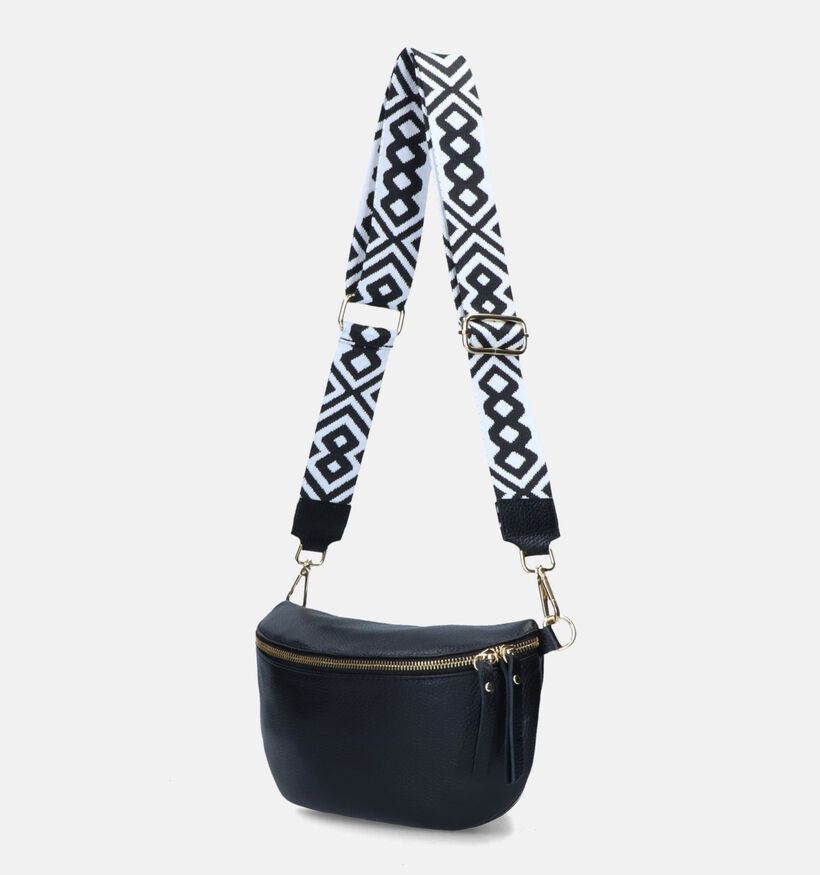 Via Limone Sac porté croisé en Noir pour femmes (350513)