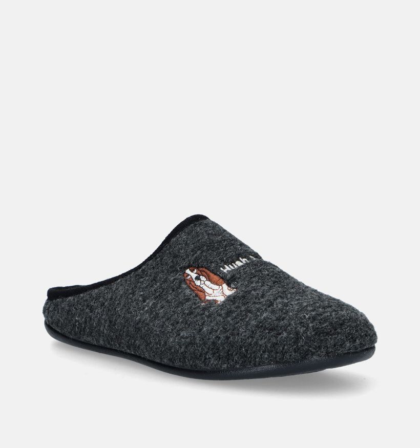 Hush Puppies Denox Grijze Pantoffels voor heren (346535)