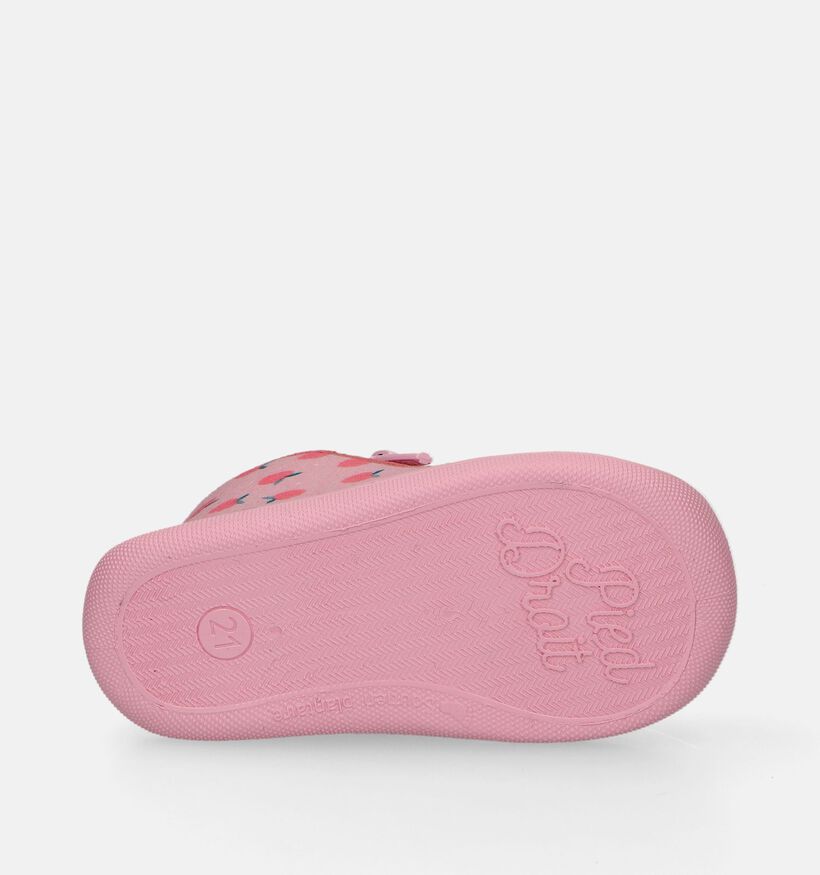 Milo & Mila Pantoufles pour bébé en Rose pour filles (349511)