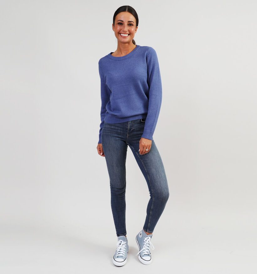 Vila Sarah Blauwe Skinny jeans L32 voor dames (344928)