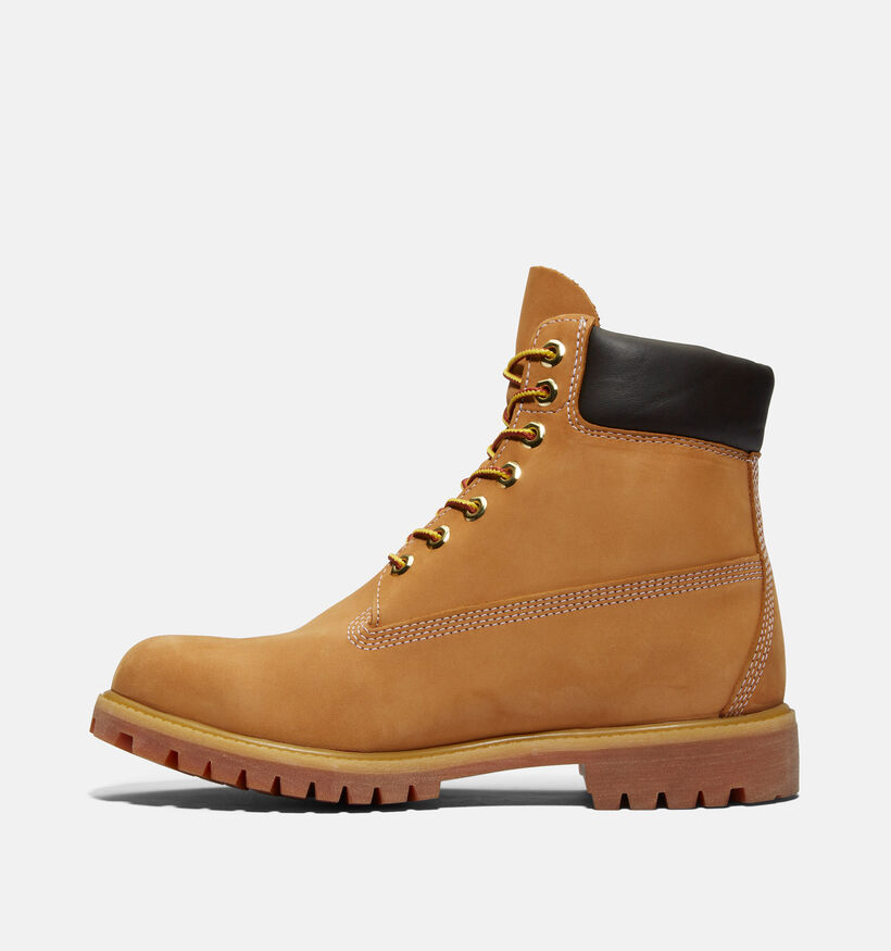 Timberland  Inch Premium Bottines en Jaune pour hommes (345038) - pour semelles orthopédiques