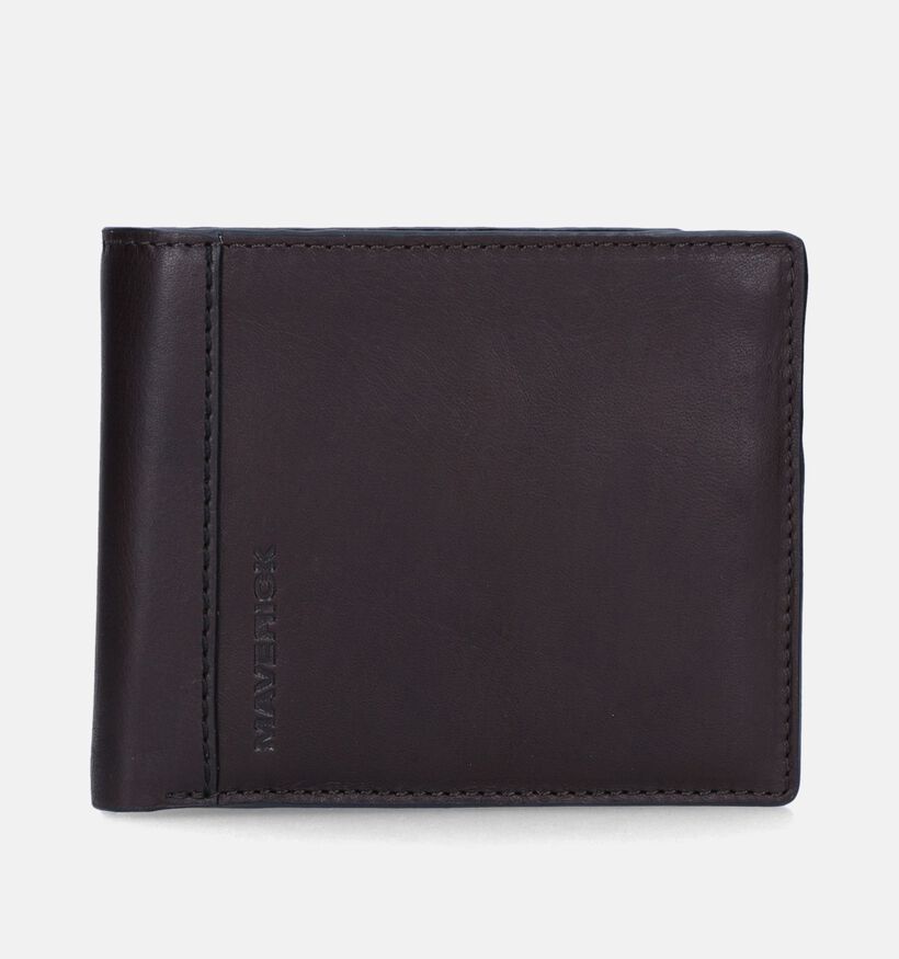 Maverick Portefeuille en Marron pour hommes (349917)