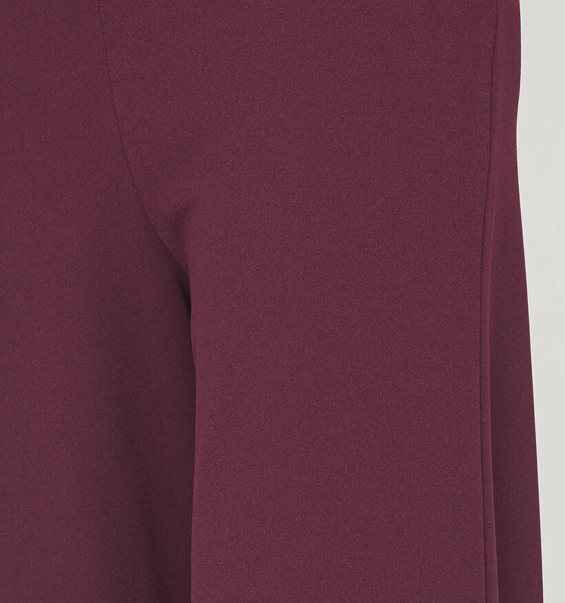 SISTERS POINT Glut Bordeaux Wijde broek voor dames (355148)