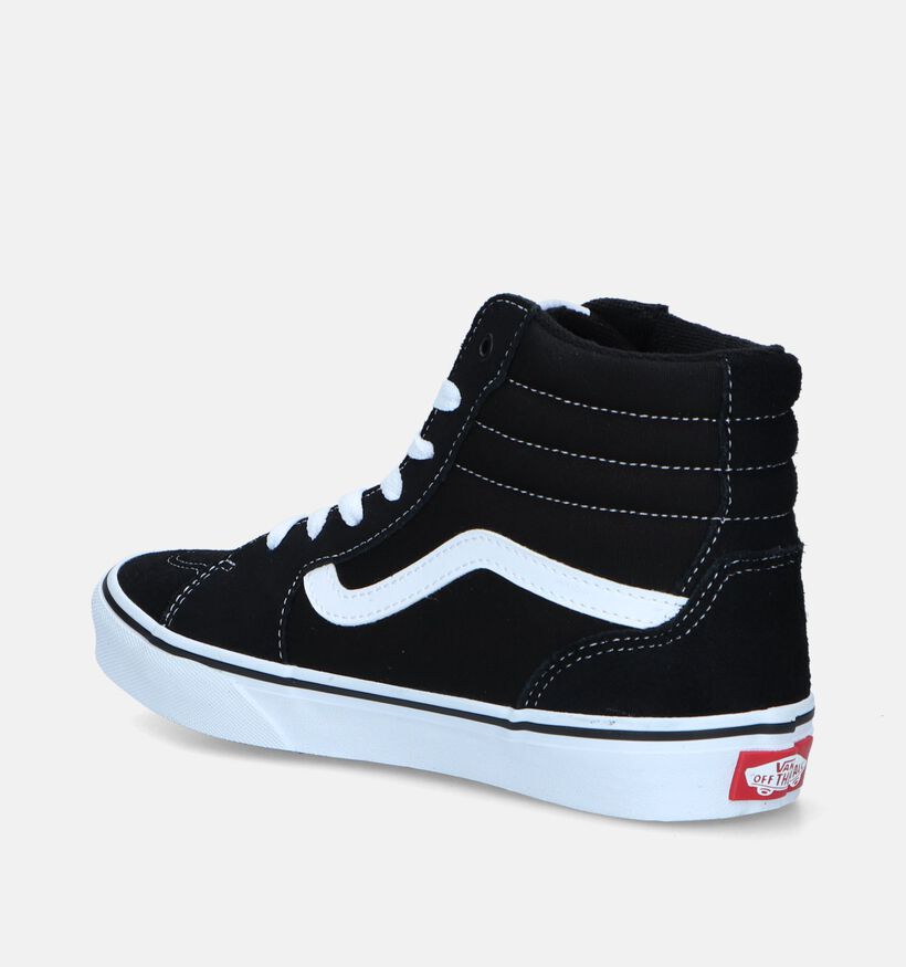 Vans Filmore Hi Baskets en Noir pour filles, garçons (343920)