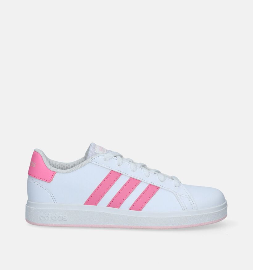 adidas Grand Court 2.0 K Witte Sneakers voor meisjes (341678)