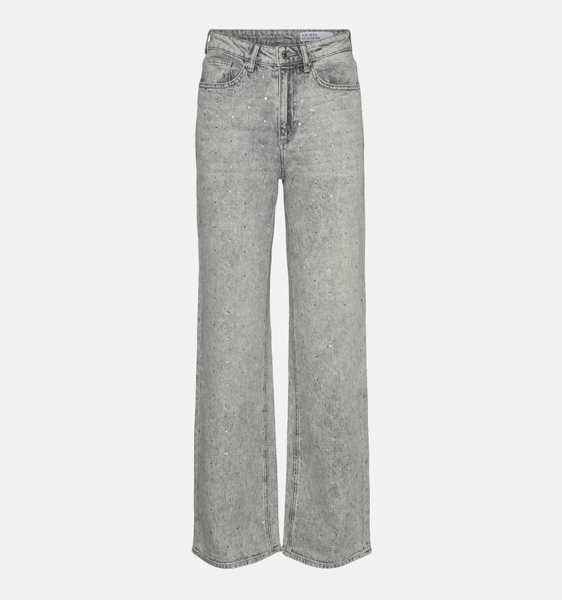 Vero Moda Tessa Grijze Wide leg jeans L30 voor dames (346171)