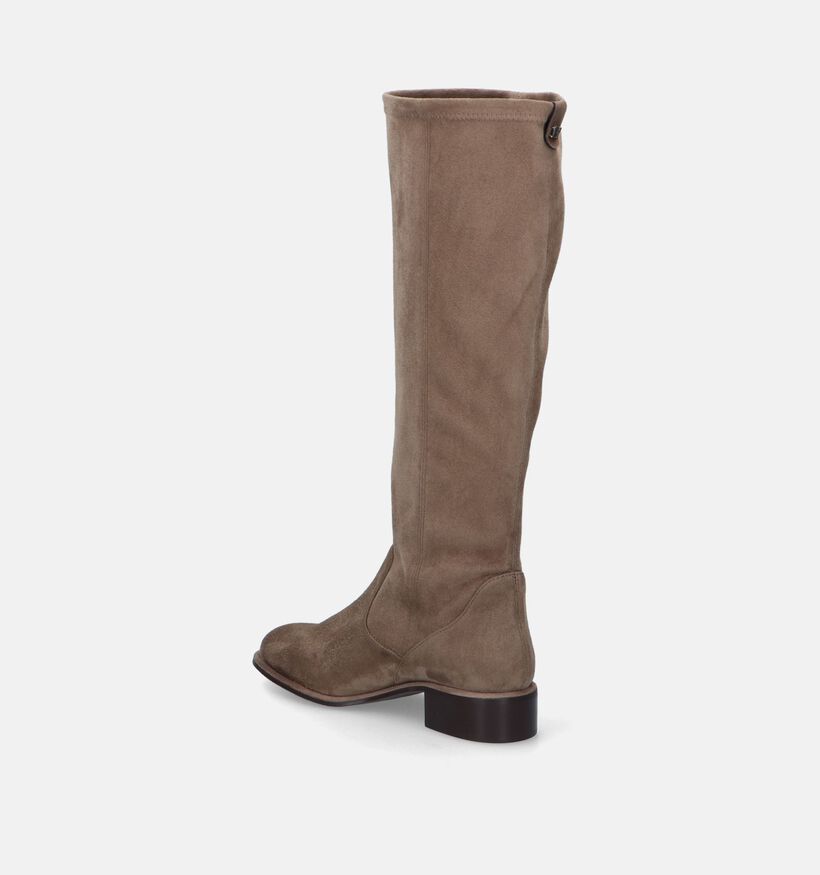 Pedro Miralles Bottes stretch en Taupe pour femmes (347298)