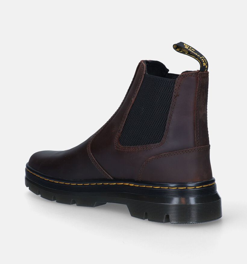 Dr. Martens Embury Leather Bruine Chelsea boots voor heren (343739) - geschikt voor steunzolen