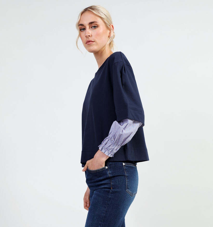 Orfeo Nancy Sweatshirt en Bleu pour femmes (349320)