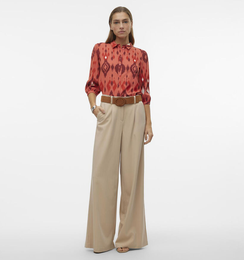 Vero Moda Mille Blouse en Orange pour femmes (344116)