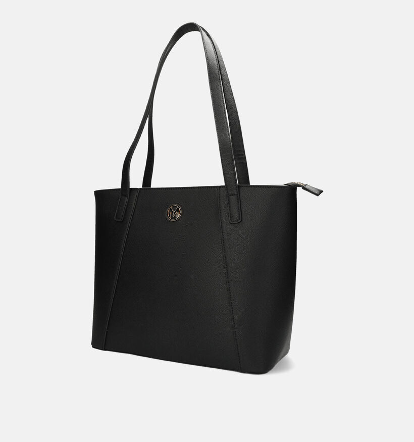 Mexx Naderi Zwarte Shopper tas met rits voor dames (348294)