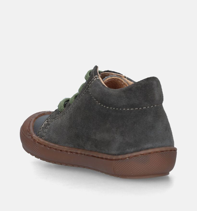 Bopy Joko Chaussures pour bébé en Vert kaki pour filles, garçons (348123)