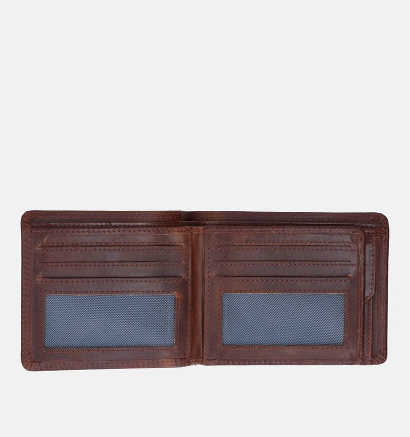 Maverick Portefeuille en Marron pour hommes (349889)