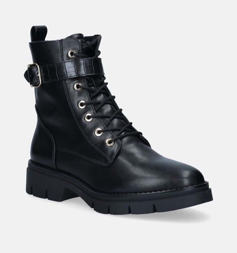 Tamaris Boots à lacets en Noir pour femmes (346593)