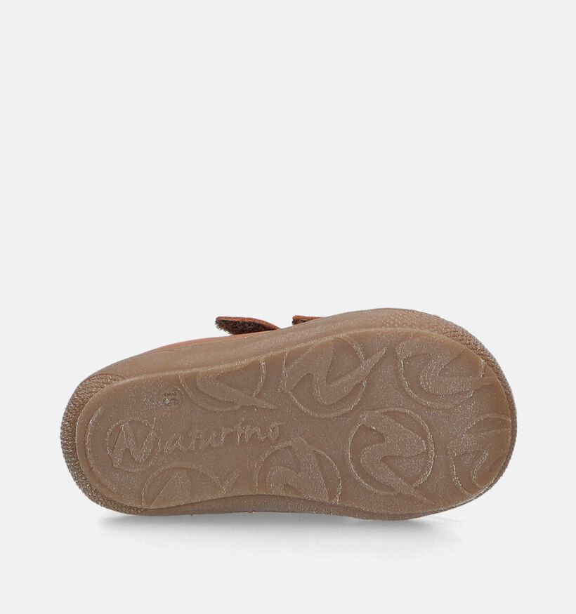 Naturino Cocoon Cognac Babyschoenen voor jongens, meisjes (347645) - geschikt voor steunzolen