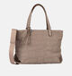 Gabor Wilka Taupe Shopper tas met rits voor dames (347805)