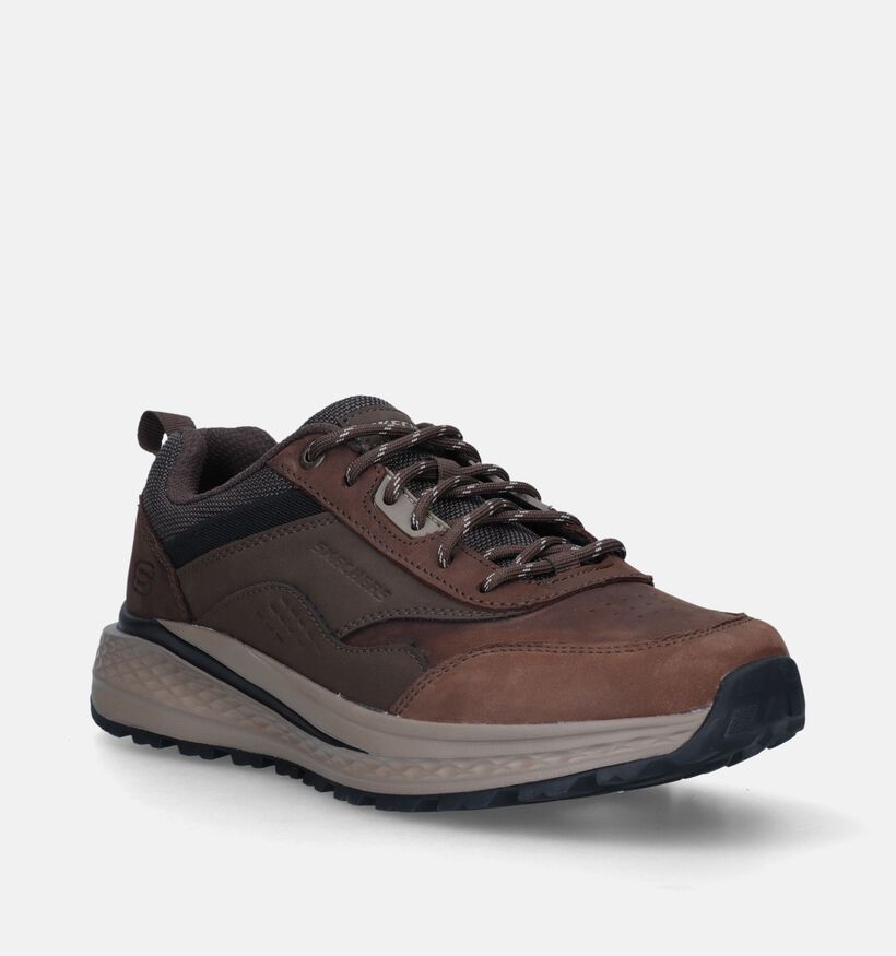 Skechers Slade Ultra Peralto Bruine Veterschoenen voor heren (345194)