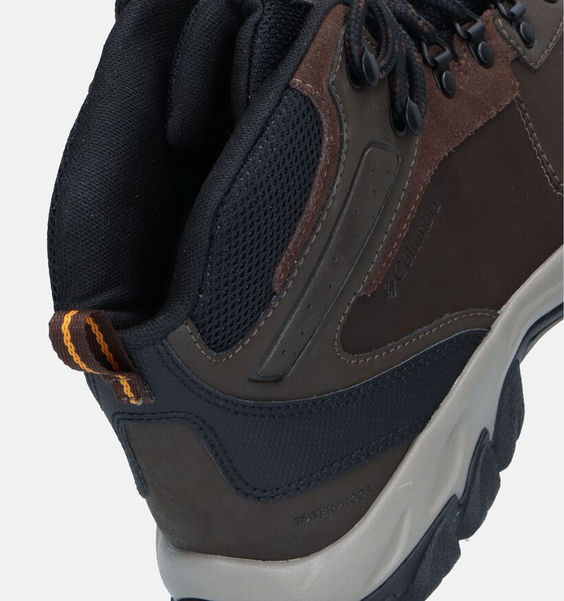 Columbia Newton Ridge Plus II Waterproof Bruine Hoge wandelschoenen voor heren (344804)