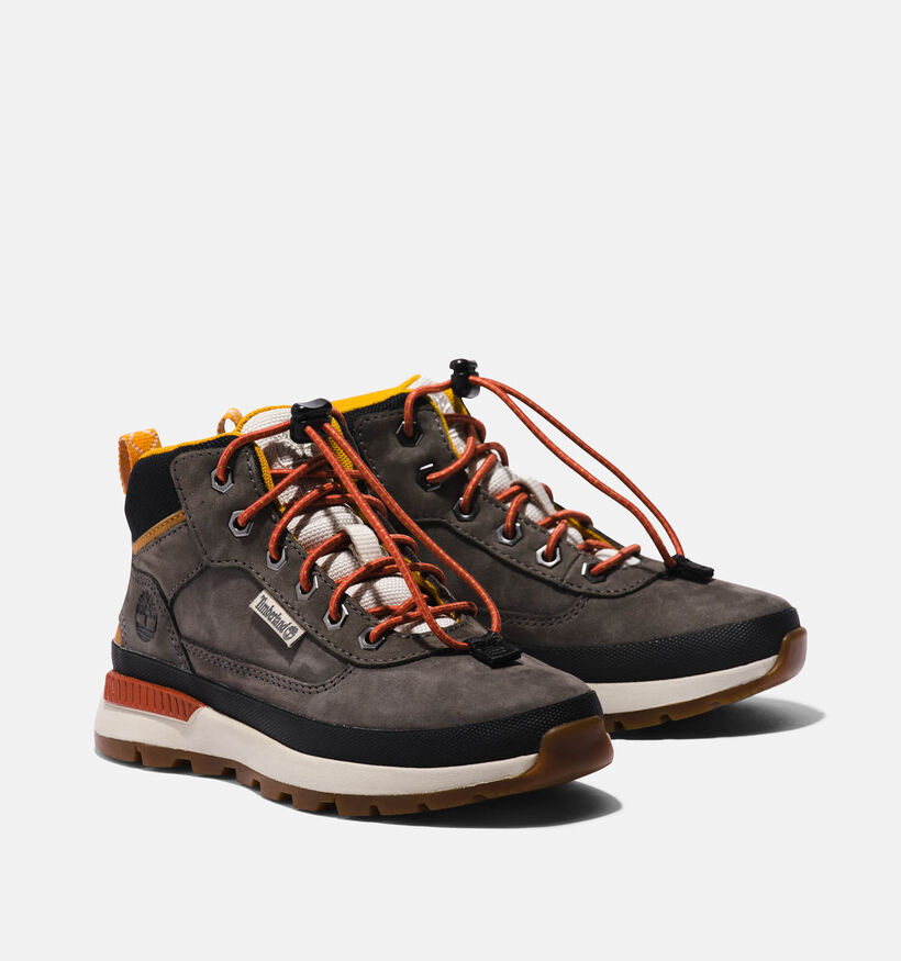 Timberland Field Trekker Mid Kaki Bottines voor jongens (345267) - geschikt voor steunzolen