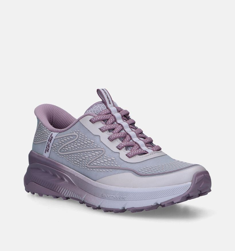 Skechers Switch Back Lila Sneakers voor dames (345169)